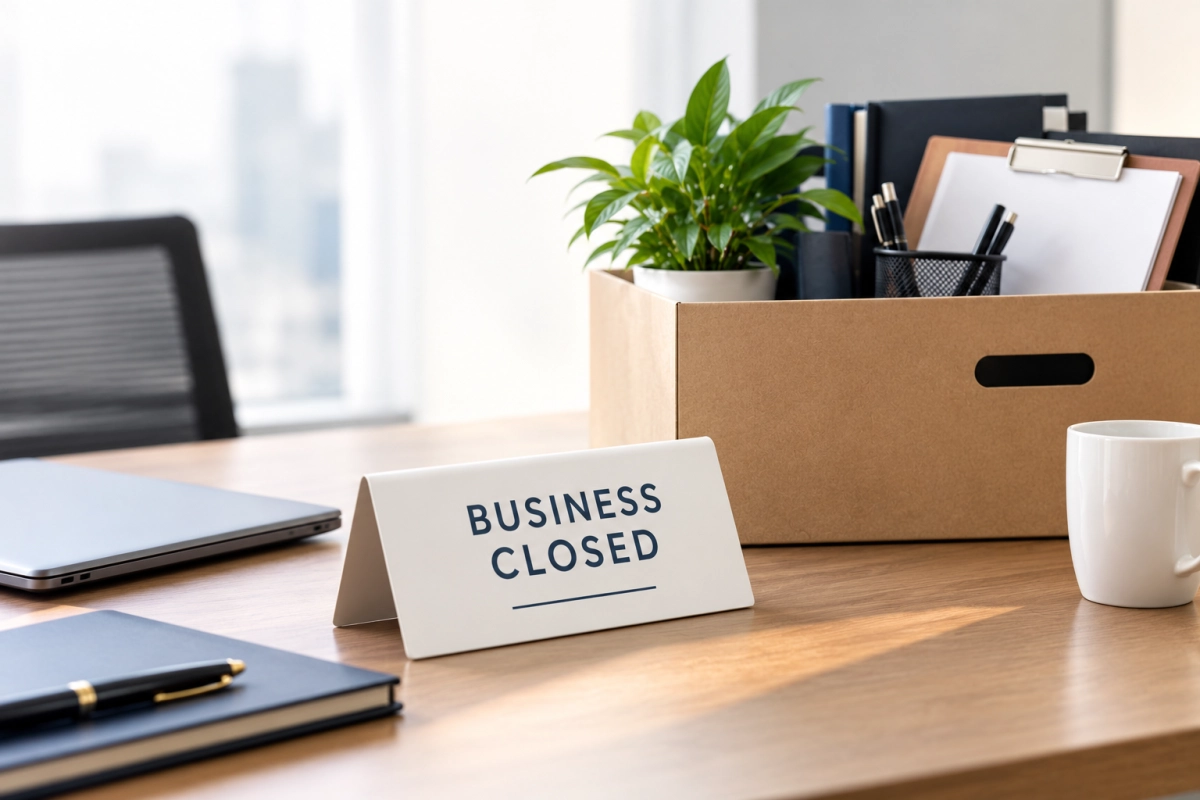 Service Businessclosure